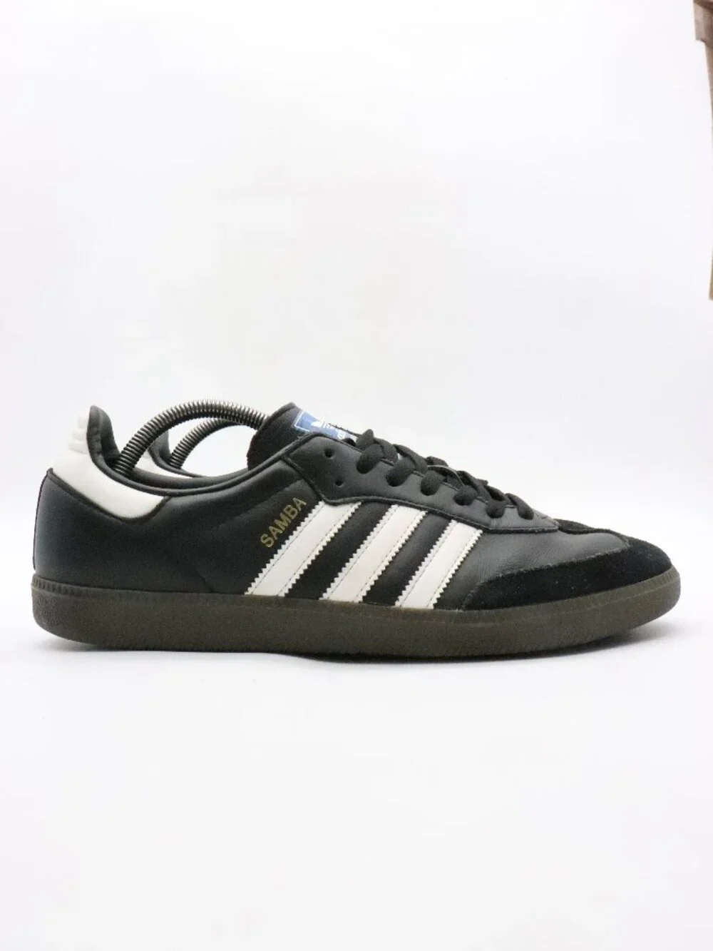 Adidas Originals Samba OG Men's 10.5 Indoor Soccer Black White Gum Sneakers